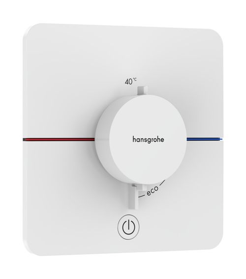 Hansgrohe-HG-ShowerSelect-Comfort-Q-Thermostat-Unterputz-fuer-1-Verbraucher-und-einen-zusaetzlichen-Abgang-Mattweiss-15589700 gallery number 1